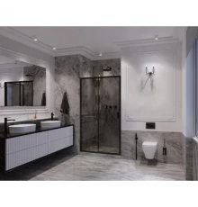 Душевая дверь 100 см Ambassador Forsa 17022216ABB тонированное