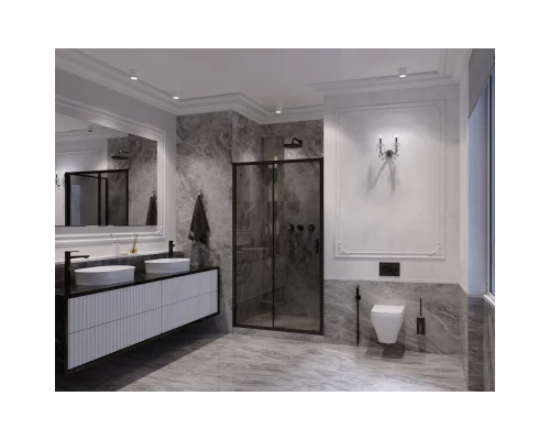 Душевая дверь 100 см Ambassador Forsa 17022216ABB тонированное