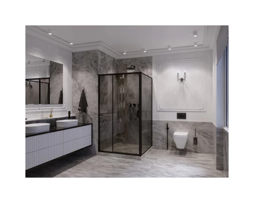 Душевая дверь 100 см Ambassador Forsa 17022216ABB тонированное