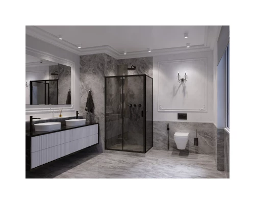 Душевой уголок 110х90 см Ambassador Forsa 17022217ABB-90ABB тонированное