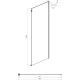 Душевой уголок 120х100 см Ambassador Benefit 19021101HX-100HX прозрачное