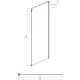 Душевой уголок 120х80 см Ambassador Benefit 19021201HB-80HB прозрачное