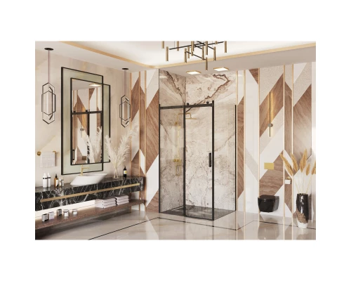 Душевой уголок 140х120 см Ambassador Benefit 19021203HB-120HB прозрачное