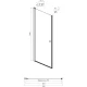 Душевой уголок 90х90 см Ambassador Elysium 111011110CX-90CX прозрачное