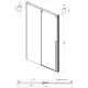Душевой уголок 150х80 см Ambassador Intense 110021104IX-80IX прозрачное