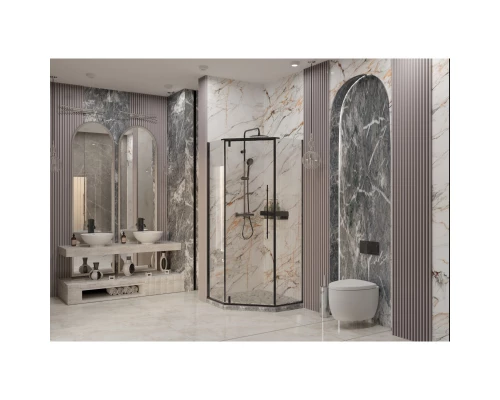 Душевой уголок 90х90 см Ambassador Ritz 112011202 прозрачное