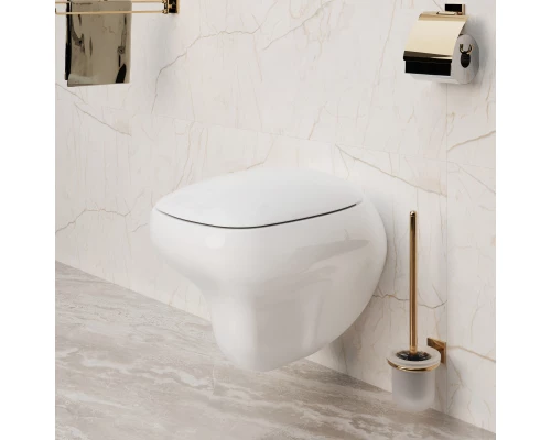 Подвесной безободковый унитаз Ambassador Diamond 123T20001R