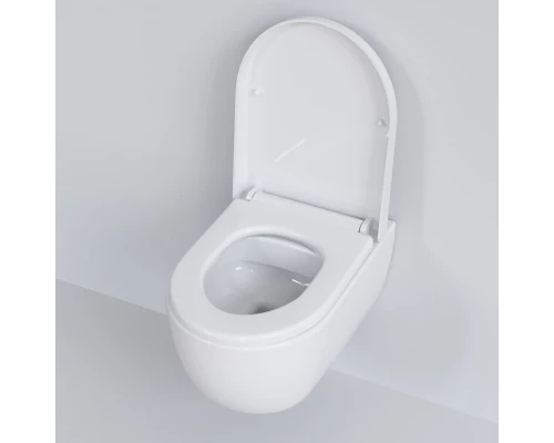 Подвесной безободковый унитаз Ambassador Abner 103T20001R