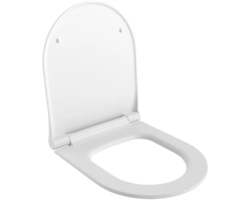 Подвесной безободковый унитаз с сиденьем микролифт Ambassador Abner 103T20001R-102T20001S