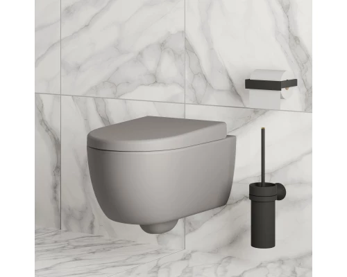 Подвесной безободковый унитаз с сиденьем микролифт Ambassador Abner 103T20301R-102T20301