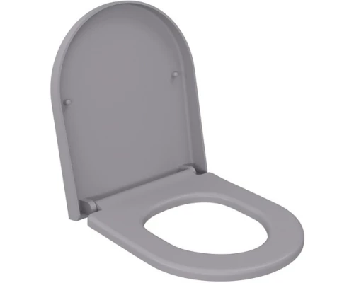 Подвесной безободковый унитаз с сиденьем микролифт Ambassador Abner 103T20301R-102T20301