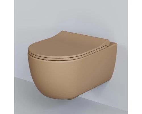 Подвесной безободковый унитаз Ambassador Abner 103T20501R