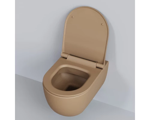 Подвесной безободковый унитаз Ambassador Abner 103T20501R