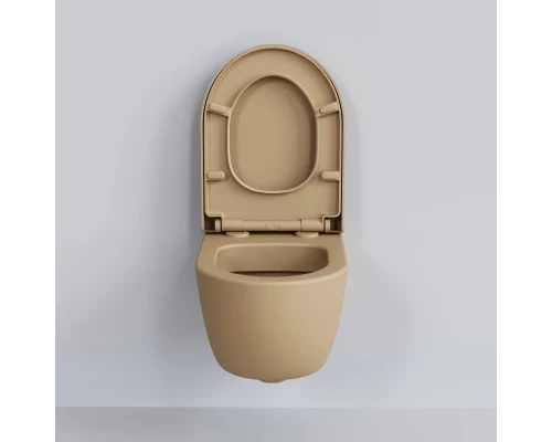 Подвесной безободковый унитаз Ambassador Abner 103T20501R