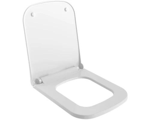 Подвесной безободковый унитаз с сиденьем микролифт Ambassador Benefit 203T20001R-202T20001S