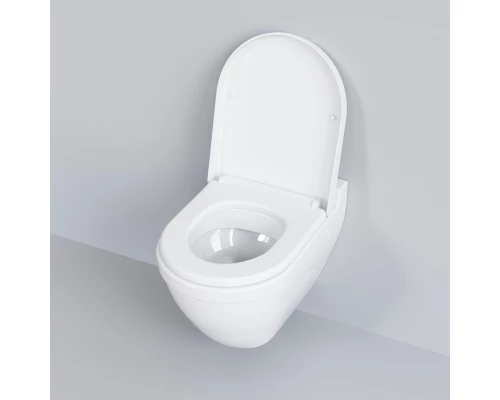 Подвесной безободковый унитаз Ambassador Nord 133T20001