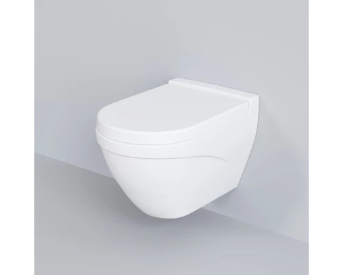 Подвесной безободковый унитаз Ambassador Nord 133T20101