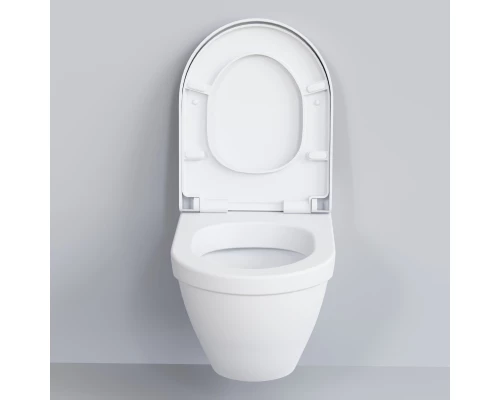 Подвесной безободковый унитаз Ambassador Nord 133T20101