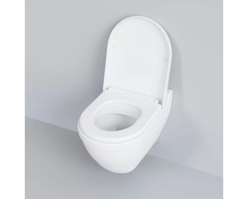 Подвесной безободковый унитаз Ambassador Nord 133T20101