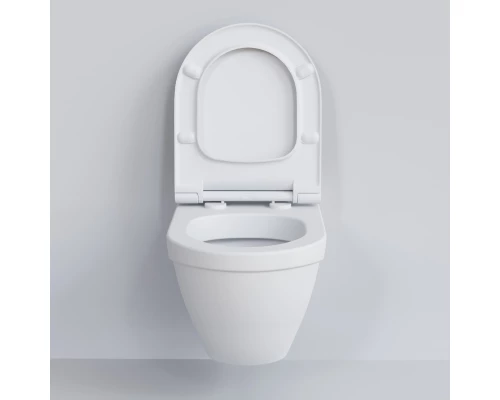 Подвесной безободковый унитаз Ambassador Nord 133T20101