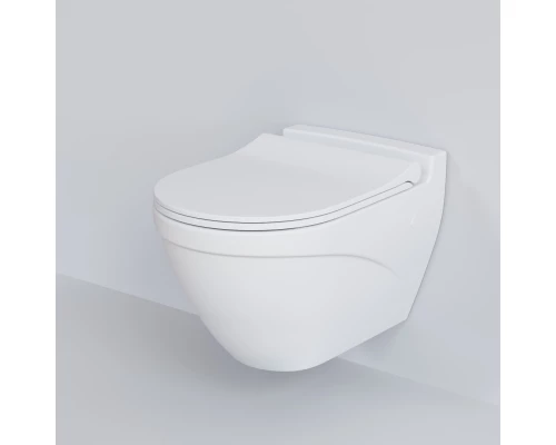 Подвесной безободковый унитаз Ambassador Nord 133T20101