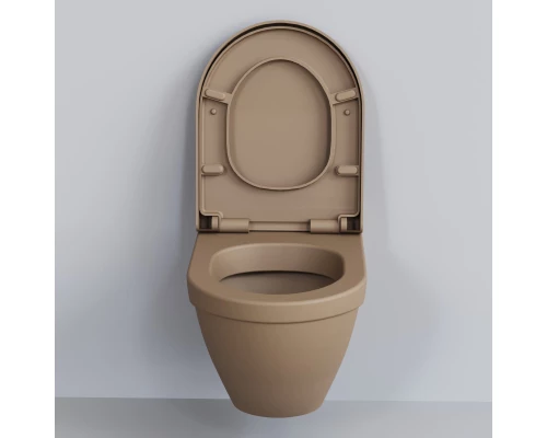 Подвесной безободковый унитаз Ambassador Nord 133T20501