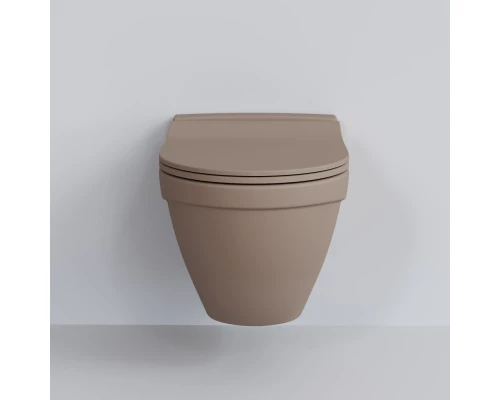 Подвесной безободковый унитаз Ambassador Nord 133T20501