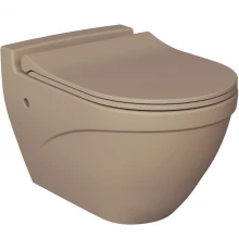 Подвесной безободковый унитаз Ambassador Nord 133T20501