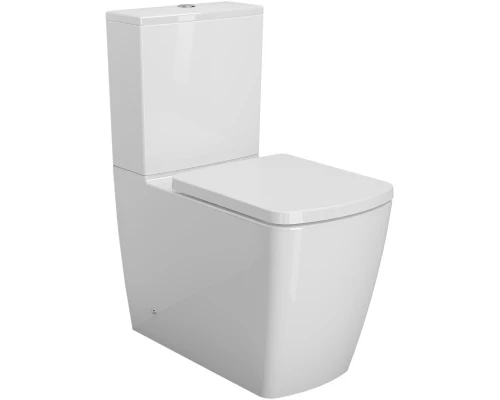 Унитаз-компакт безободковый с сиденьем микролифт Ambassador Kingston 147K19001RS