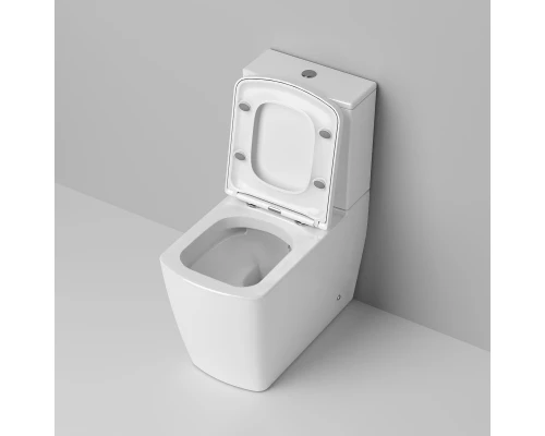 Унитаз-компакт безободковый с сиденьем микролифт Ambassador Kingston 147K19001RS