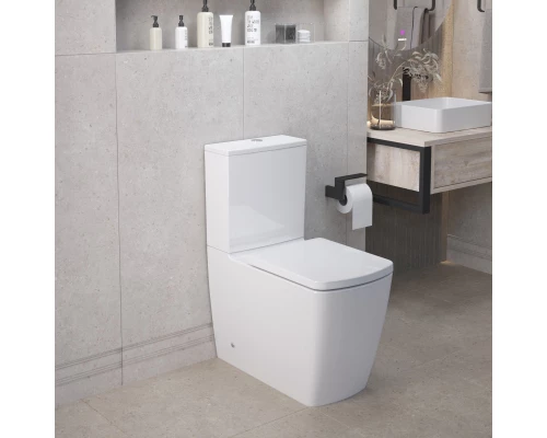 Унитаз-компакт безободковый с сиденьем микролифт Ambassador Kingston 147K19001RS