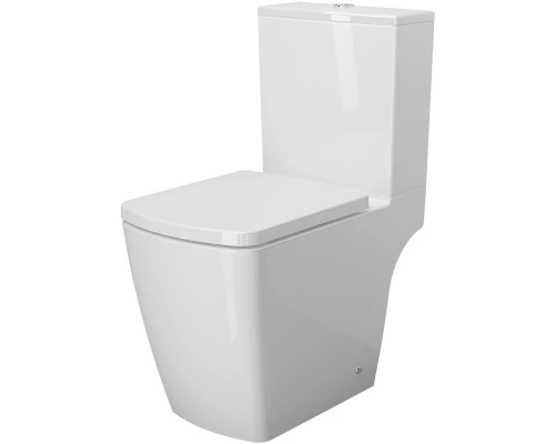 Унитаз-компакт безободковый с сиденьем микролифт Ambassador Kingston 147K19002RS