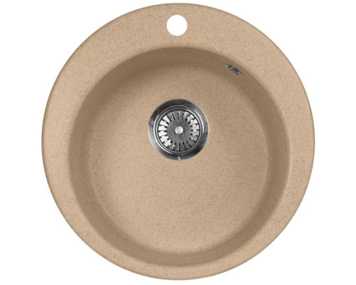 Кухонная мойка AquaGranitEx песочный M-05(302)