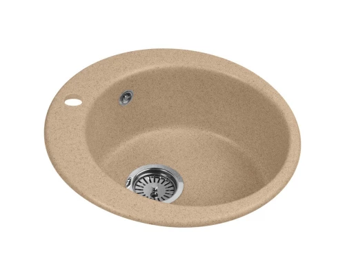 Кухонная мойка AquaGranitEx песочный M-05(302)