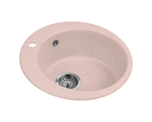 Кухонная мойка AquaGranitEx розовый M-05(315)