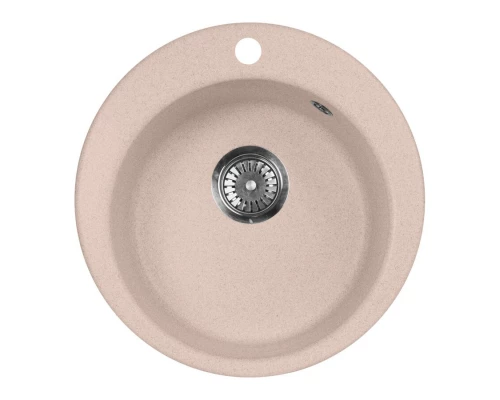 Кухонная мойка AquaGranitEx розовый M-05(315)