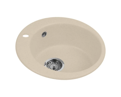 Кухонная мойка AquaGranitEx бежевый M-05(328)