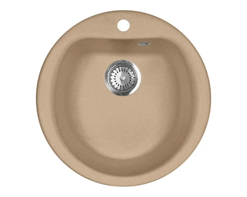 Кухонная мойка AquaGranitEx песочный M-07(302)