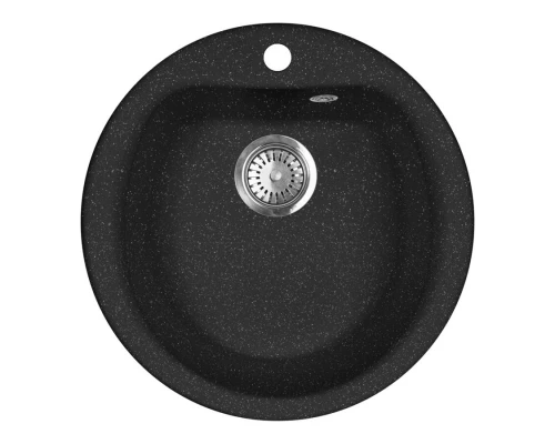 Кухонная мойка AquaGranitEx черный M-07(308)