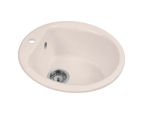 Кухонная мойка AquaGranitEx светло-розовый M-07(311)