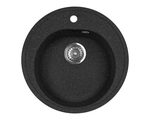 Кухонная мойка AquaGranitEx черный M-08(308)