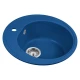 Кухонная мойка AquaGranitEx синий M-08(323)