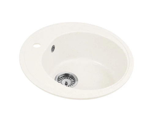 Кухонная мойка AquaGranitEx белый M-08(331)