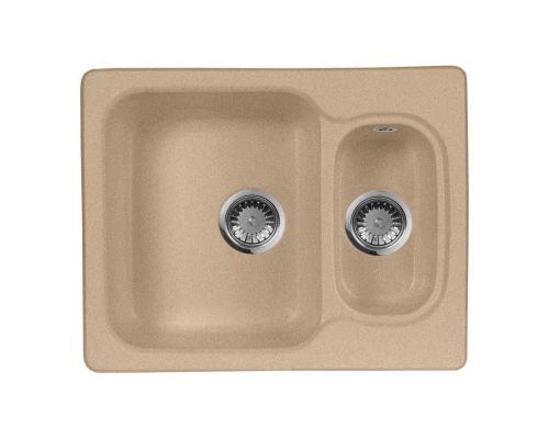 Кухонная мойка AquaGranitEx песочный M-09(302)