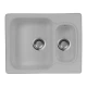 Кухонная мойка AquaGranitEx серый M-09(310)