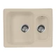 Кухонная мойка AquaGranitEx бежевый  M-09(328)