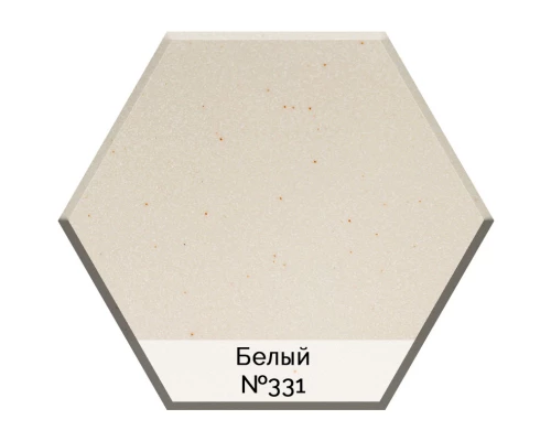 Кухонная мойка AquaGranitEx белый M-09(331)