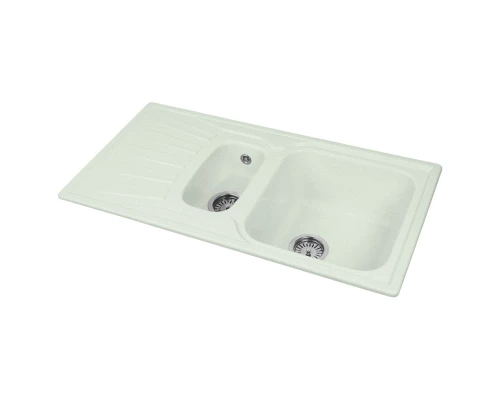 Кухонная мойка AquaGranitEx салатовый M-09K(303)