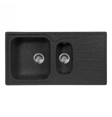 Кухонная мойка AquaGranitEx черный M-09K(308)