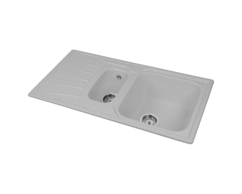 Кухонная мойка AquaGranitEx серый M-09K(310)